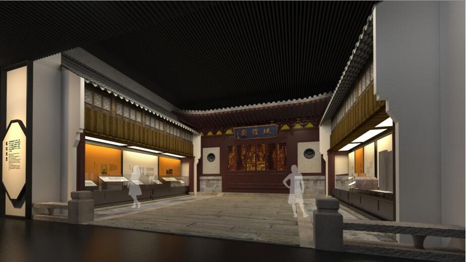 上?？h700年數(shù)字博物館設計效果圖-互動游戲